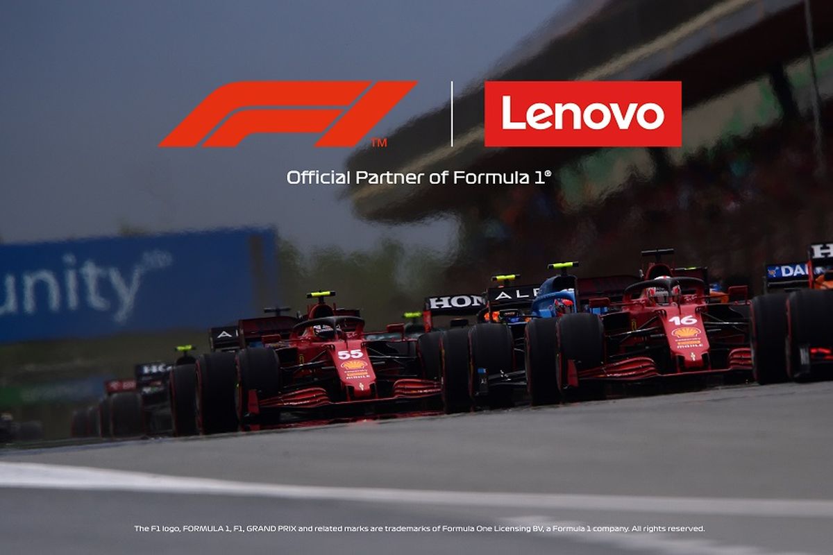 Formula 1 mengumumkan kerjasama dengan Lenovo sebagai Official Partner. 