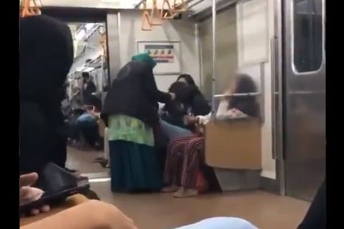 Viral Seorang Ibu Jambak Wanita Muda di KRL, Ini Kata PT KCI 