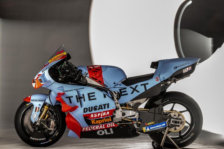 Gresini Racing dengan livery baru untuk MotoGP 2022