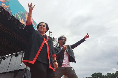 Cerita Megawati Berjoget Saat Slank Bawakan Lagu 