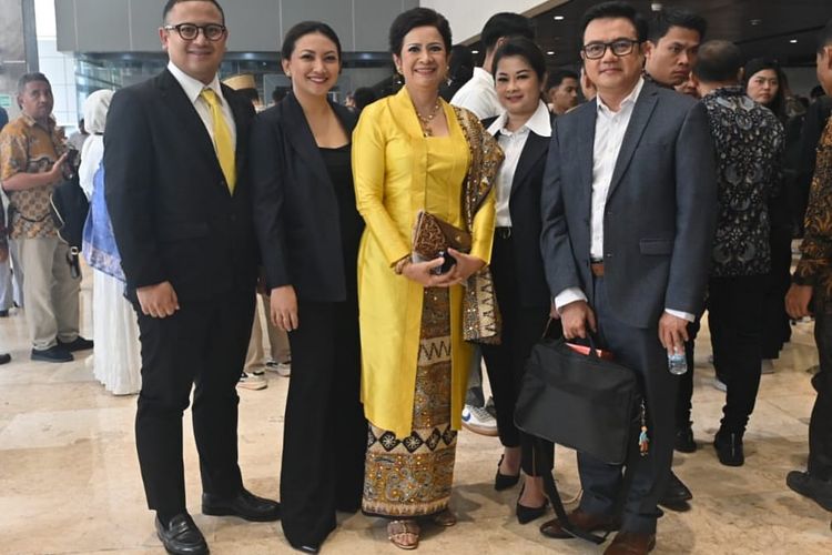 Nurul Arifin hadir dalam pelantikan anggota DPR RI