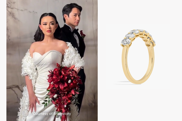 Kilau Mewah Cincin Pernikahan Amanda Manopo dan Kenny Austin, Seharga Rp 200 Juta