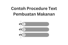 Contoh Procedure Text Pembuatan Makanan