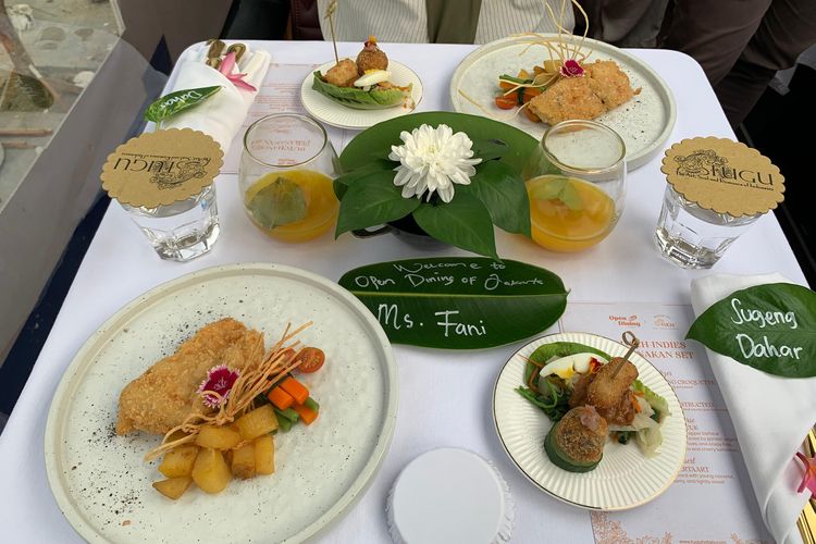 Intip 3 Set Menu Open Dining TransJakarta, dari Jepang sampai Hindia Belanda