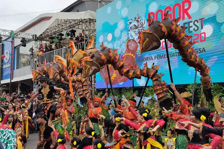 Bogor Street Festival CGM 2020 Sabtu (8/2/2020).