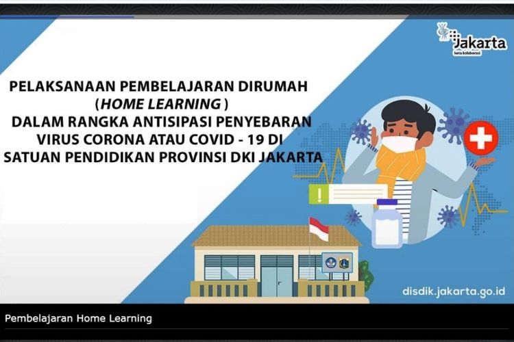 Tangkapan layar dari laman Disdik DKI Jakarta.