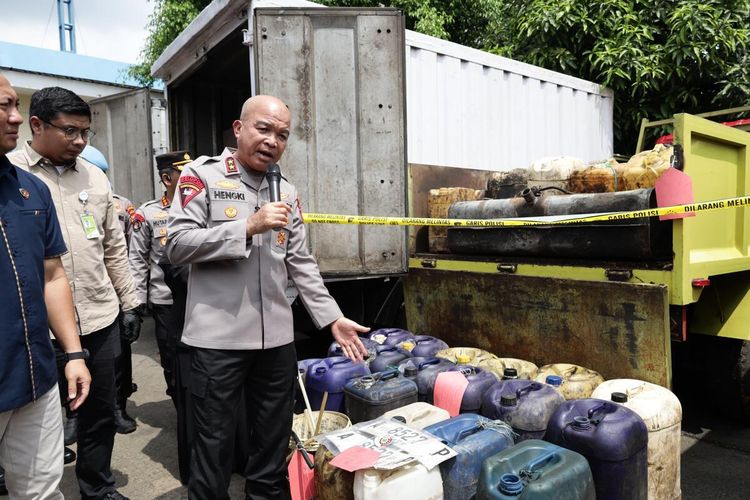 Polda Banten Bongkar Mafia BBM Subsidi, Modus Nopol Palsu dan Barcode Ilegal hingga Modifikasi Mobil