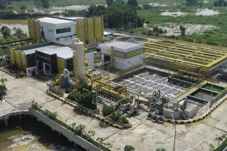 Pembangunan Sistem Pengelolaan Air Limbah Domestik-Terpusat (SPALD-T) di Kota Jambi.
