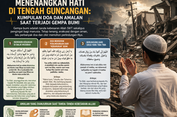 Kumpulan Doa dan Amalan Saat Terjadi Gempa Bumi