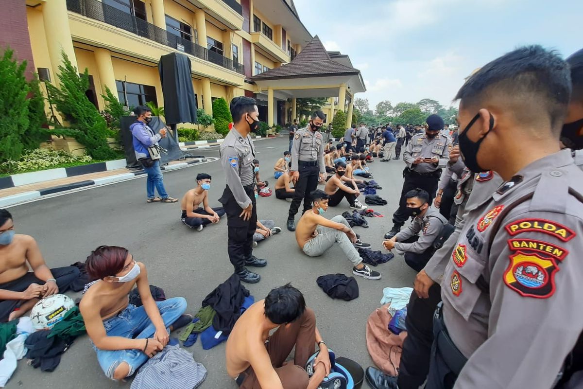 Pelajar diamankan jajaran Polda Banten