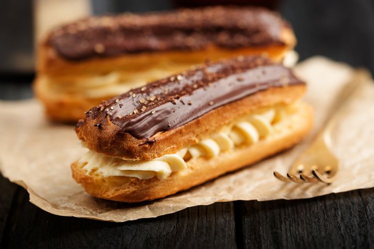 Ilustrasi eclair. 