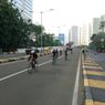 Pesepeda Road Bike Tak Terkendala Angin Jajal JLNT Casablanca, tapi Khawatir Mobil