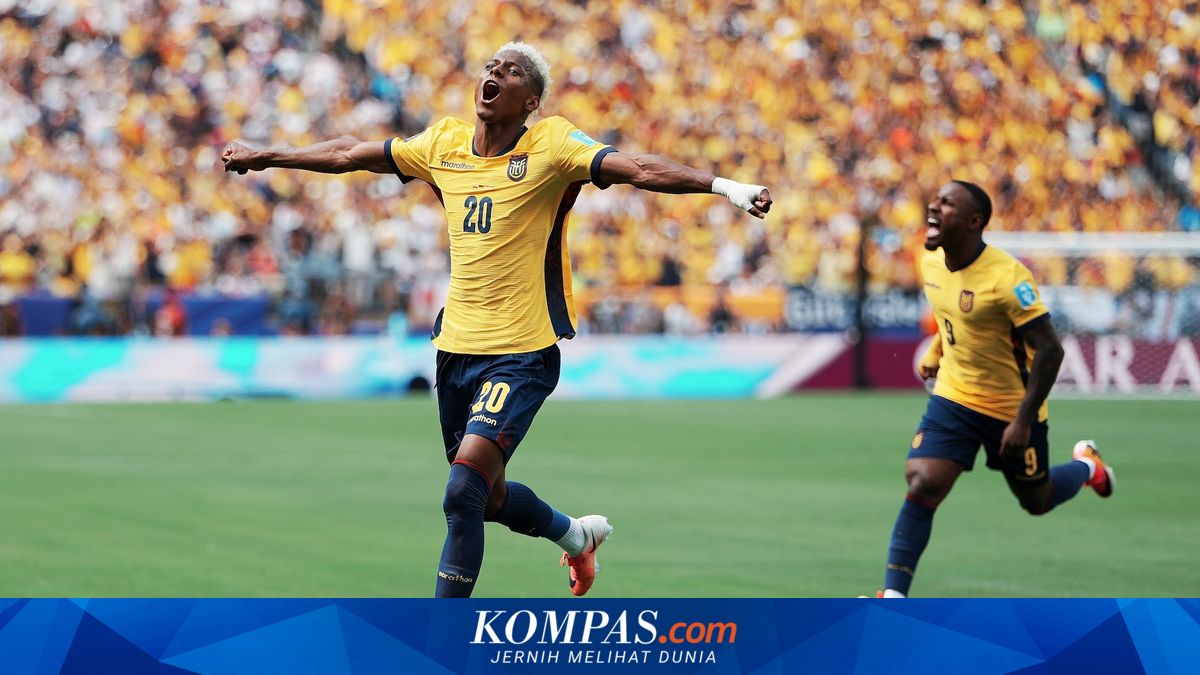 Hasil Ekuador Vs Jerman 2-1: Kemenangan Bersejarah, La Tri Lolos!