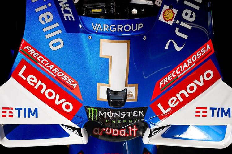 Livery Lenovo Ducati buat balapan hari Minggu di MotoGP Italia