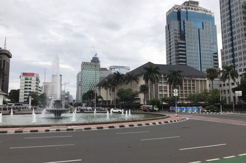 Massa Aksi 1812 di Bundaran Monas Sudah Membubarkan Diri