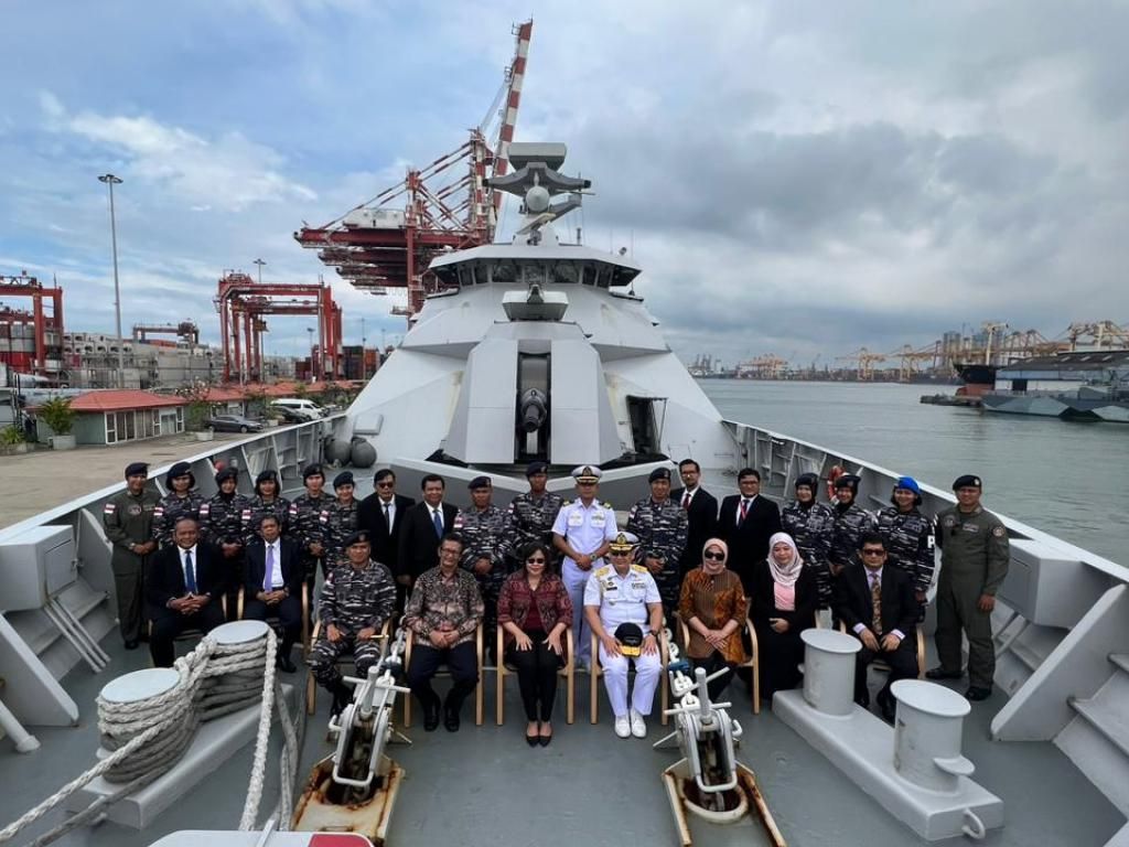 KRI Raden Eddy Martadinata-331 Wakili Indonesia untuk Latma di Pakistan