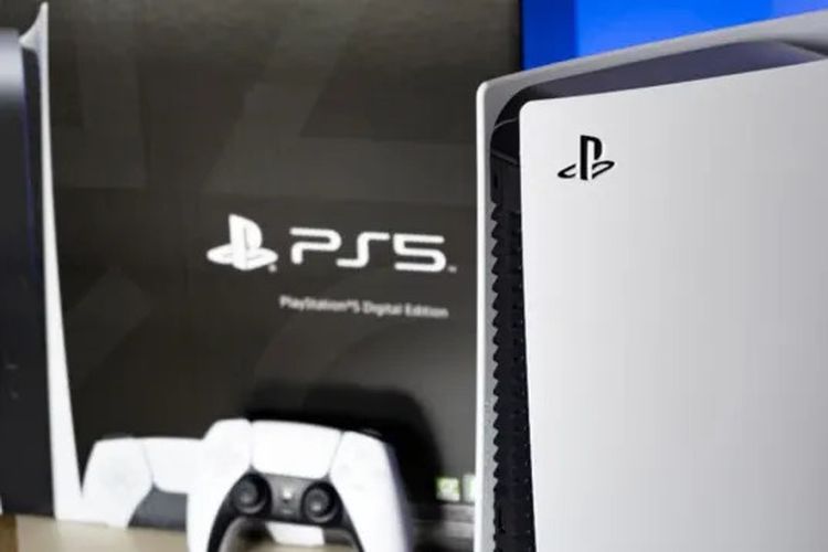 Ilustrasi konsol Sony PlayStation 5 (PS5).