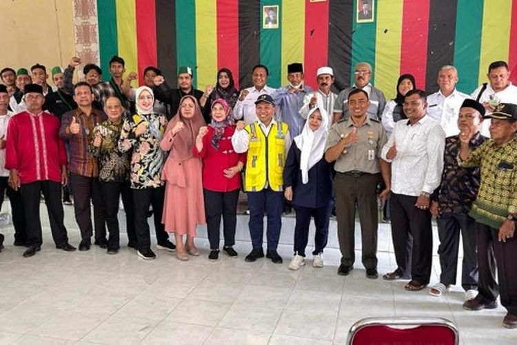 Direktur Irigasi dan Rawa Ditjen Sumber Daya Air Ismail Widadi  saat mendampingi Kunjungan Kerja (kunker) Komite II DPD RI di Kabupaten Aceh Utara Provinsi Aceh, Senin (18/9/2023)