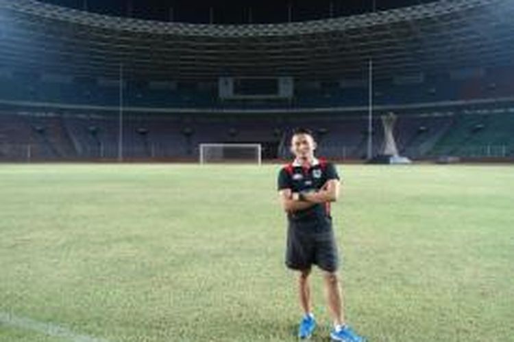 Rudy Eka Priyambada sebagai tactical analysis tim nasional Indonesia U-19. 