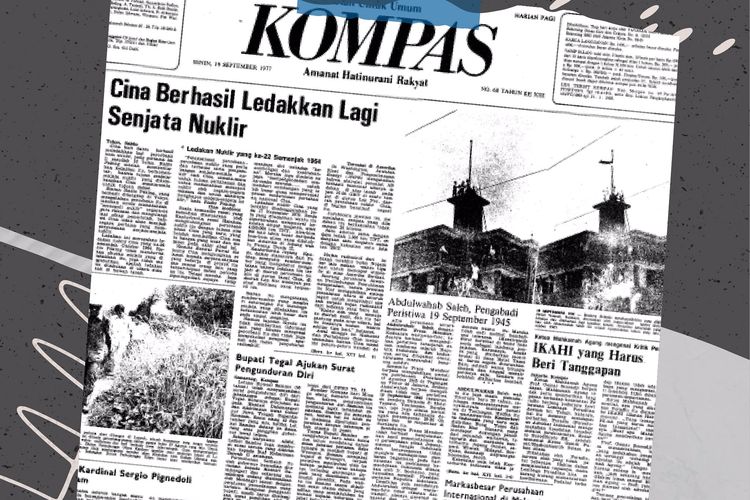 Arsip Harian Kompas edisi 19 September 1977.