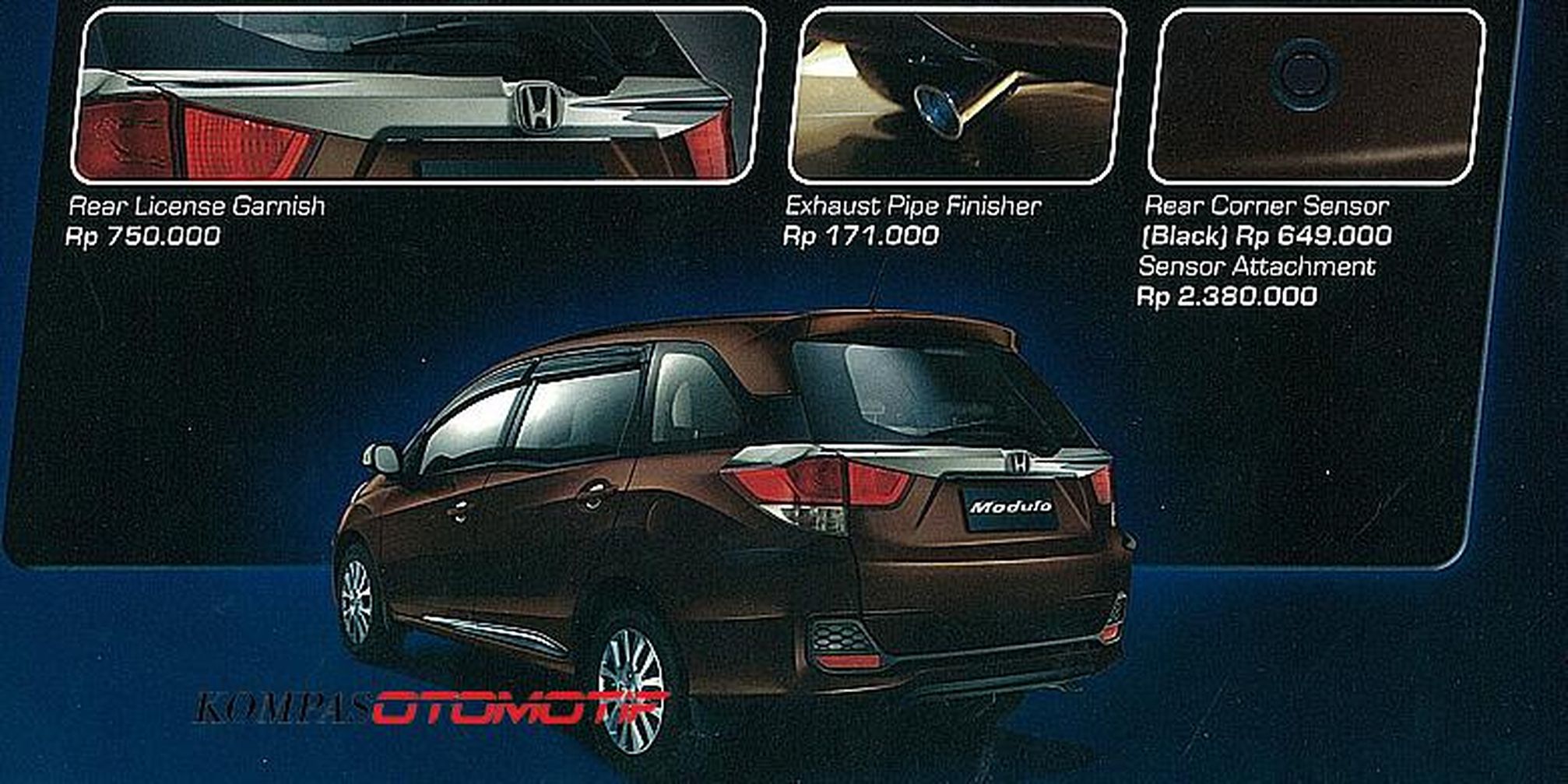 Modifikasi Ringan Honda Mobilio Ala Modulo