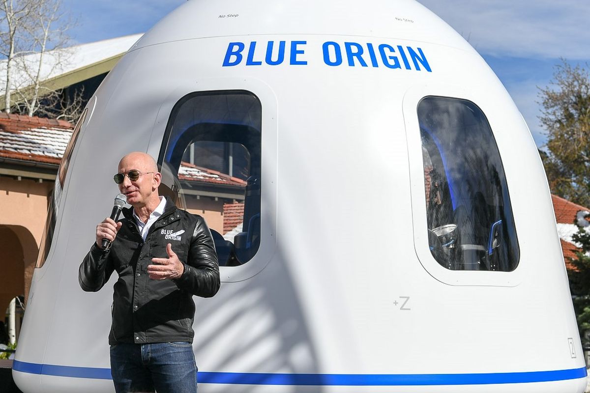 Pendiri Amazon dan Blue Origin, Jeff Bezos