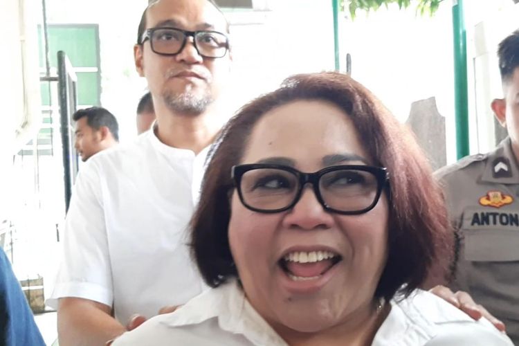 Nunung di Pengadilan Negeri (PN) Jakarta Selatan, Rabu (16/10/2019).