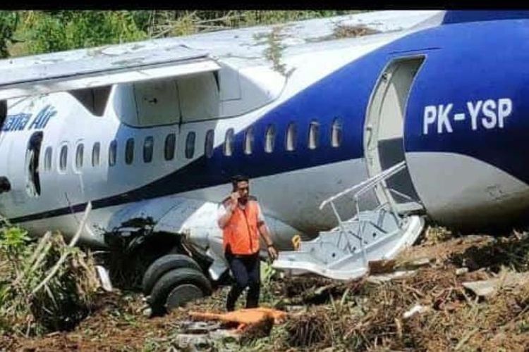 Istri Pj Gubernur Papua Tumpangi Pesawat Trigana Air yang Tergelincir, Ini Kondisinya