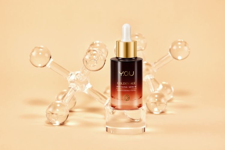 Produk Y.O.U Golden Age Refining Serum.