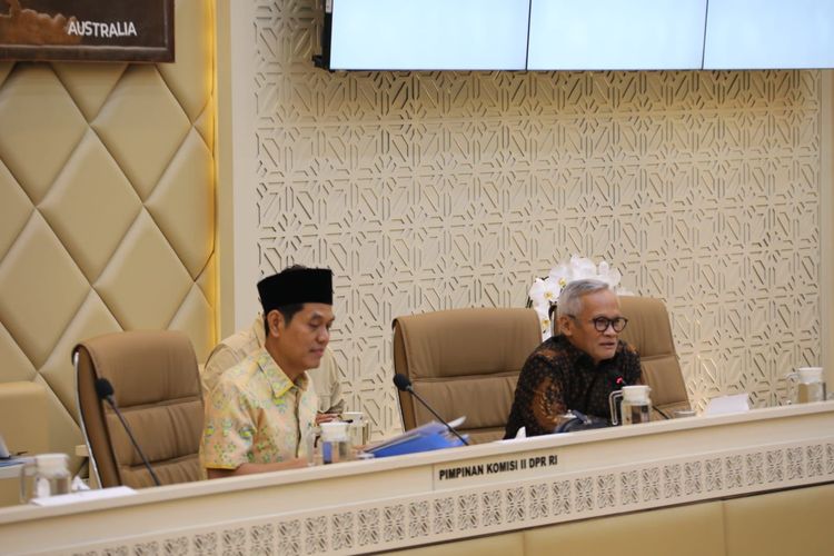 Kementerian Pendayagunaan Aparatur Negara dan Reformasi Birokrasi (PANRB) Rapat Kerja dengan Komisi II DPR RI tentang Program Kerja Tahun 2026 dan Tindak Lanjut Hasil Pemeriksaan BPK di Jakarta, Selasa (31/3/2026).