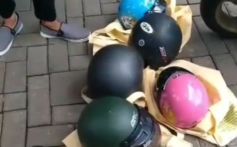 Russian Man Allegedly Steals Five Helmets after Breakup in Bali 