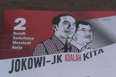 Lawan Fitnah, Relawan Jokowi Bagikan Tabloid 