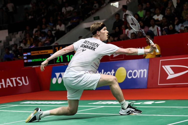 Rekor pertemuan ginting vs antonsen