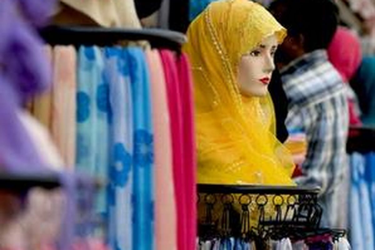 Ilustrasi busana muslim