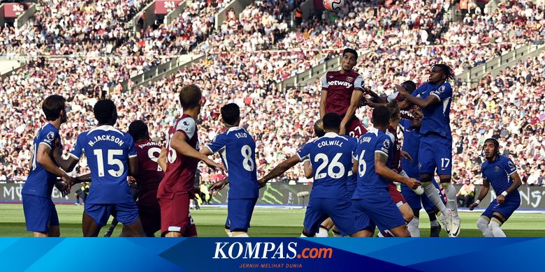 Hasil West Ham Vs Chelsea 3-1: Fernandez Gagal Penalti, Caicedo Debut, The Blues Kalah Halaman all