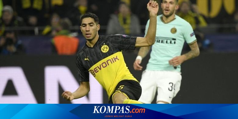 Tiba Di Milan Untuk Tes Medis Achraf Hakimi Segera Jadi Milik Inter Halaman All Kompas Com