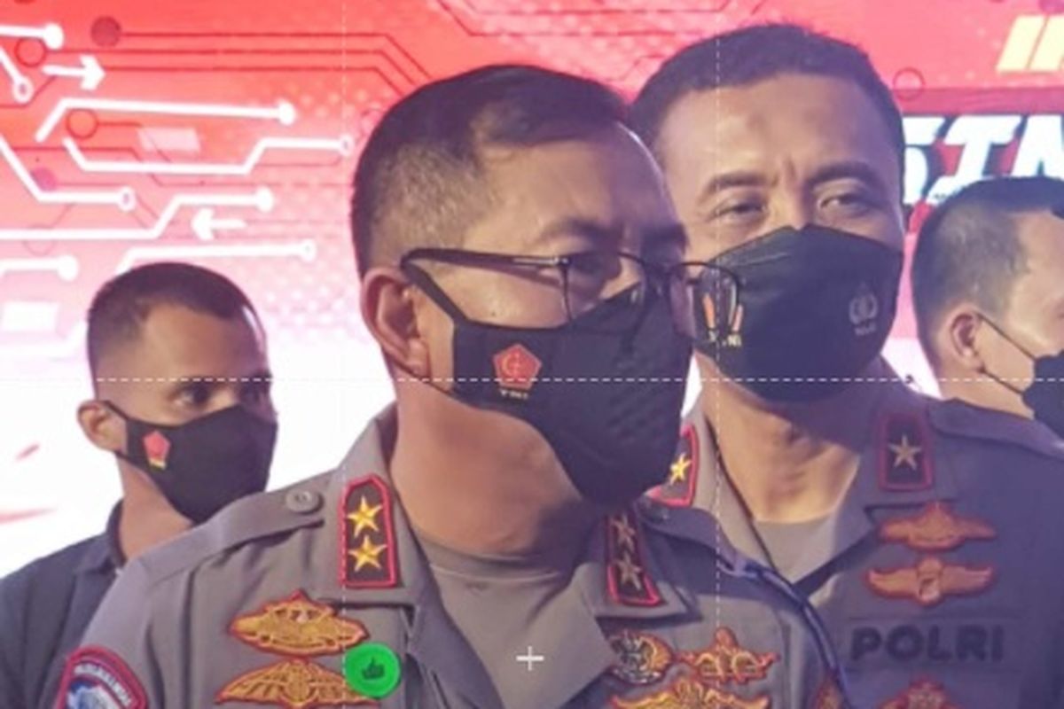 Kakorlantas Polri Irjen Istiono saat ditemui wartawan di SATPAS SIM Daan Mogot Jakarta Barat, Selasa (13/4/2021).