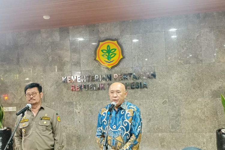 Kementerian Pertanian bersama dengan Kementerian Koperasi dan UKM, Selasa (9/5/2023), Jakarta