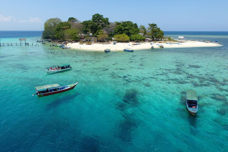 Pulau Samalona di Sulawesi Selatan 