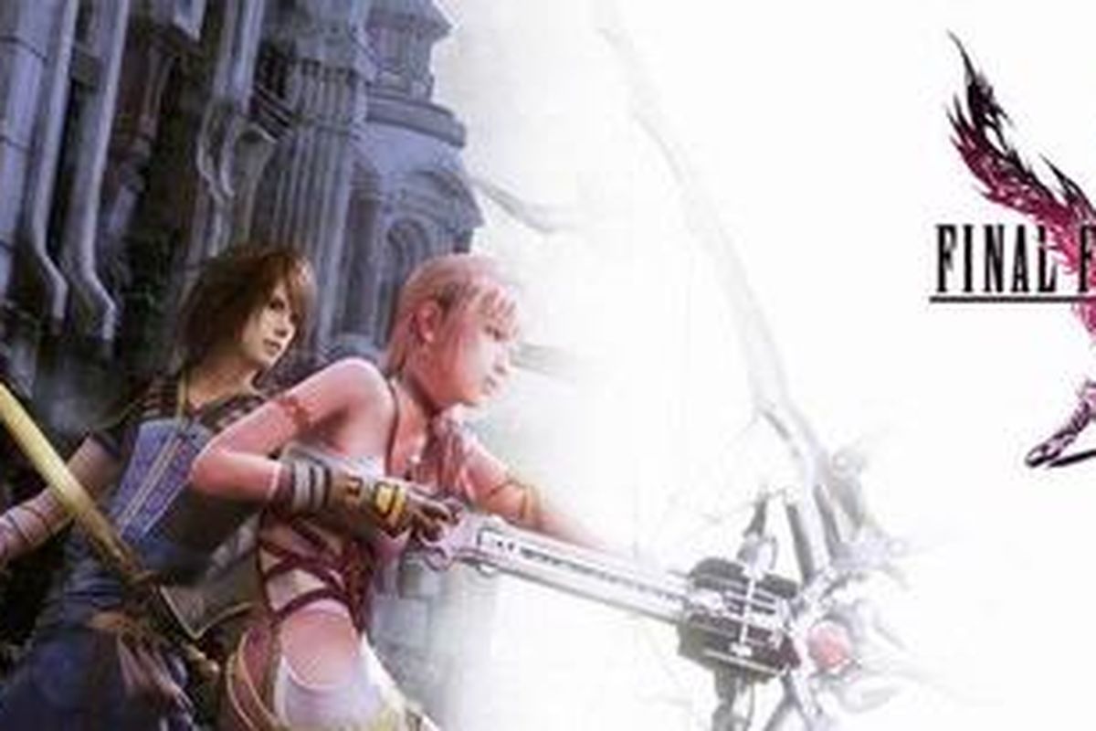ilustrasi Final-Fantasy XIII 2