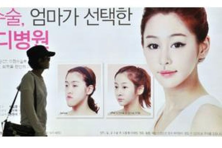 Iklan operasi plastik di Korea Selatan
