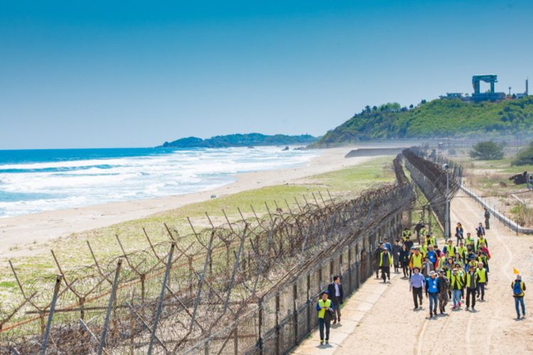 Cuaca Ekstrem, Wisata di Perbatasan Korea Selatan dan Korea Utara Ditutup Sementara