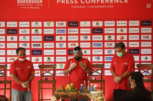 Borobudur Marathon 2020, Berharap Gunung Merapi Tidak Meletus