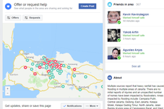 Facebook Aktifkan Safety Check untuk Banjir di Jabodetabek