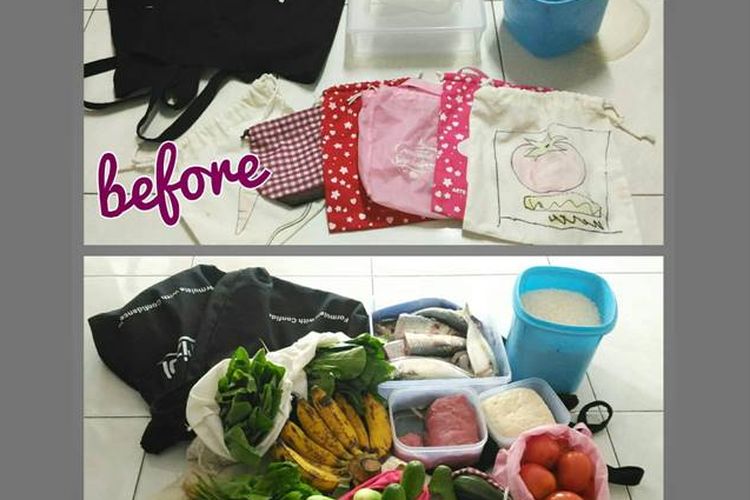 Salah satu cara yang dapat dilakukan untuk meminimalisir sampah, yakni menggunakan wadah yang tidak sekali pakai.