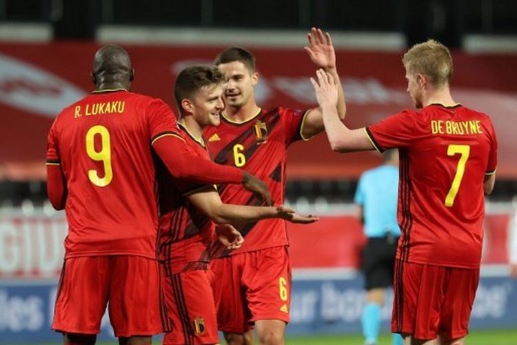 Laga Belgia vs Demark pada matchday keenam UEFA Nations League, Kamis (19/11/2020) dini hari WIB.