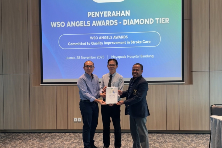 Mayapada Hospital Bandung meraih Diamond Status dengan predikat Excellence in Stroke Care dari WSO Angel Awards.