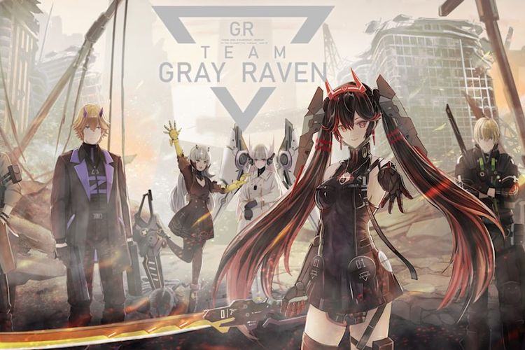 Ilustrasi game Punishing: Gray Raven.
