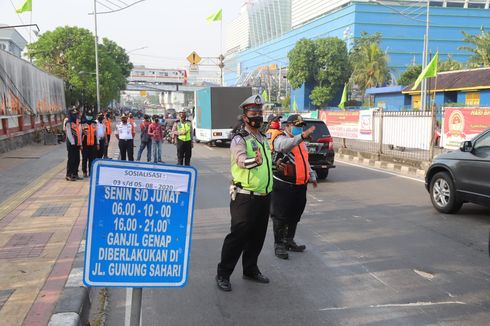 PPKM Level 3 Diperpanjang, Ganjil Genap di Jakarta Tetap Berlaku
