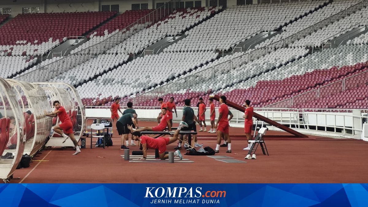 Jelang Lawan Vietnam, 6 Pilar Timnas Indonesia Dapat Perawatan Khusus Sebelum Latihan